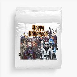 Scary Monsters Wonderland Duvet Cover