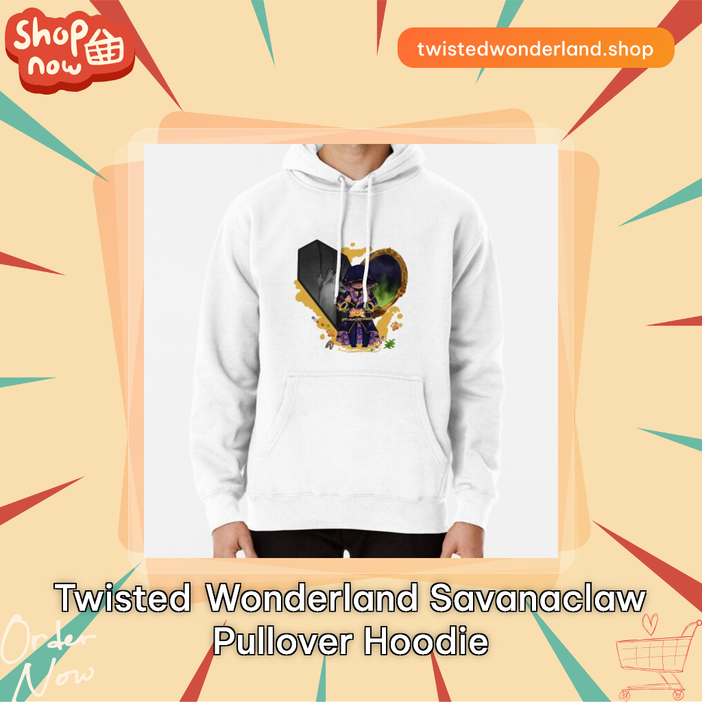 Twisted Wonderland Savanaclaw Pullover Hoodie