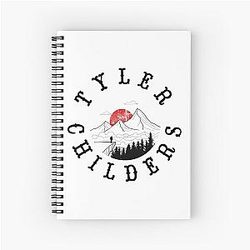 Tyler Childers Mountain Spiral Notebook