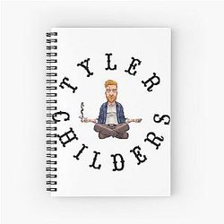 TYLER CHILDERS Spiral Notebook