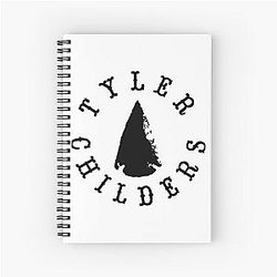 Tyler Childers 70s Spiral Notebook