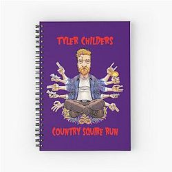 Tyler Childers Spiral Notebook