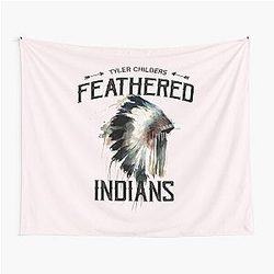 Tyler Childers Feathered Indian Tapestry