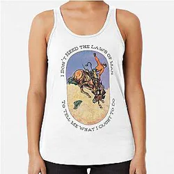 Triune God Tyler Childers Racerback Tank
