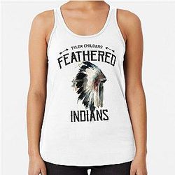 Tyler Childers Feathered Indians Pullover Racerback Tank Top