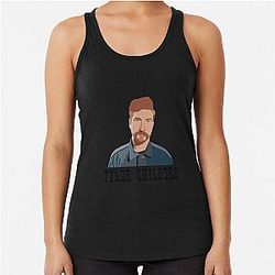 Tyler Childers Sticker Racerback Tank Top