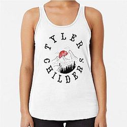Tyler Childers Mountain Racerback Tank Top