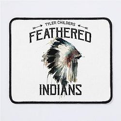 Tyler Childers Feathered Indians Mouse Pad
