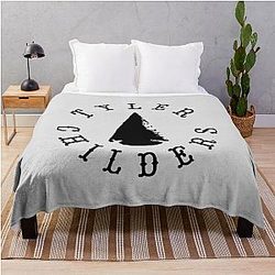 Fox Tyler Childers Best Selling Art Throw Blanket