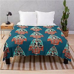 Graphic Art Tyler Childers Bluegrass Musical Throw Blanket