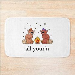 Tyler Childers Country Squire All Your 39n (Love you till my Lungs give out) Country Bath Mat