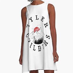 Tyler Childers Mountain A-Line Dress