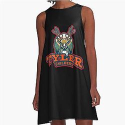 Tyler Childers Country Squire All Your  (Love you till my Lungs give out) Country Music Design A-Line Dress