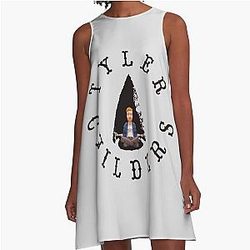 Classic Outlaw Tyler Childers Fox A-Line Dress