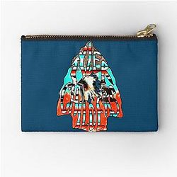 Graphic Art Tyler Childers Bluegrass Musical Vaporwave Zipper Pouch