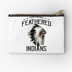 Tyler Childers Feathered Indian Zipper Pouch