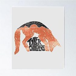 Classic Outlaw Tyler Childers Fox 70 s Poster