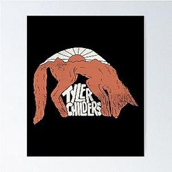 Retro Tyler Childers Bluegrass Music Live Forever Poster