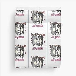 Tyler Childers Country Squire (Love you till my lungs give out) Duvet Cover