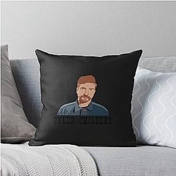 Tyler Childers Sticker Throw Pillow