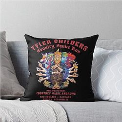 007 Tyler Childers Throw Pillow