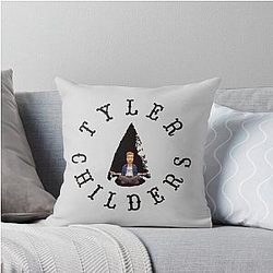 Classic Tyler Childers Fox Throw Pillow