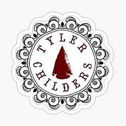 Tyler Childers Logo Frame Sticker