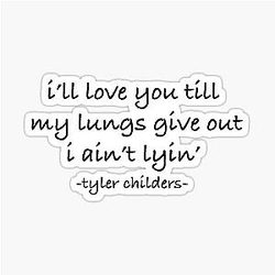 Tyler Childers Youn Sticker