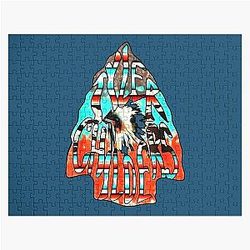 Graphic Art Tyler Childers Bluegrass Musical Jigsaw Puzzle