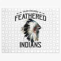 Tyler Childers Feathered Indian Jigsaw Puzzle