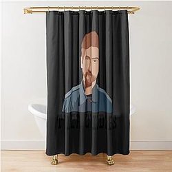 Tyler Childers Sticker Shower Curtain