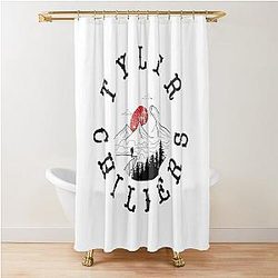 Tyler Childers Mountain Shower Curtain