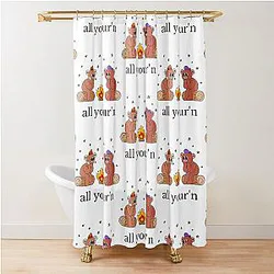Tyler Childers Country Squire All Your (Love you till my Lungs give out) Country Mus Shower Curtain