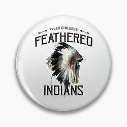 Tyler Childers Feathered Indians Pin