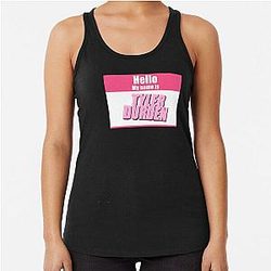 Tyler Durden Name Tag Racerback Tank
