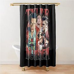Tyler Durden Fight Club Shower Curtain
