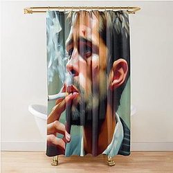Tyler Durden Shower Curtain