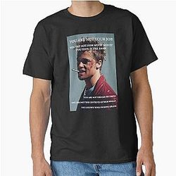 Tyler Durden Portrait Quote Classic T-Shirt