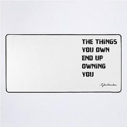 The Things You Own Tyler Durden Desk Mat