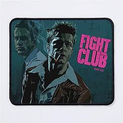 Fight Club Drawing The Narrator and Tyler Durden Mouse Pad