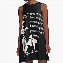 Tyler Durden A-Line Dress