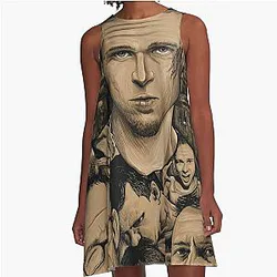 Tyler Durden A-Line Dress