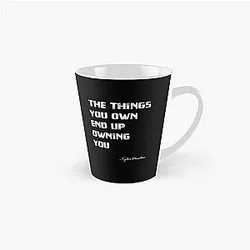 The Things You Own Tall Tyler Durden quote Mug
