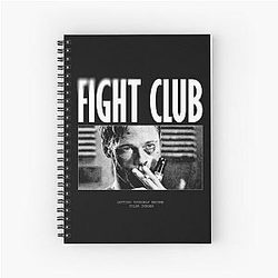 Fight Club Tyler Durden Spiral Notebook
