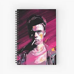 Tyler Durden Fight Club Spiral Notebook