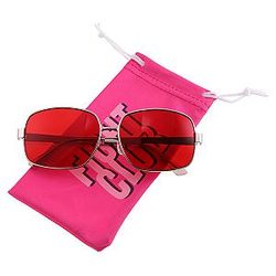 Tyler Durden Inspired Soap Maker Sunglasses with Red Lenses Soap Salesman Style