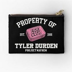 Property of Tyler Durden Zipper Pouch