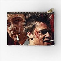Fight Club Tyler Durden The Narrator Smoking Zipper Pouch