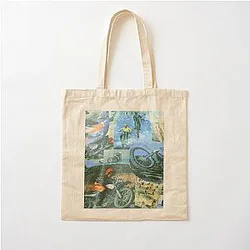 Tyler Durden Motocross Cotton Tote Bag