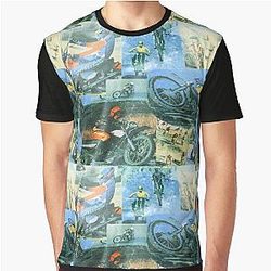 Tyler Durden Motocross Graphic T-Shirt